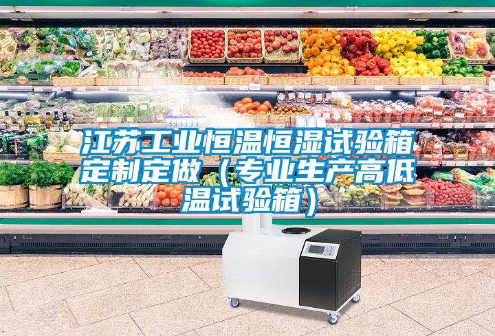 江蘇工業(yè)恒溫恒濕試驗箱定制定做(專業(yè)生產(chǎn)高低溫試驗箱)