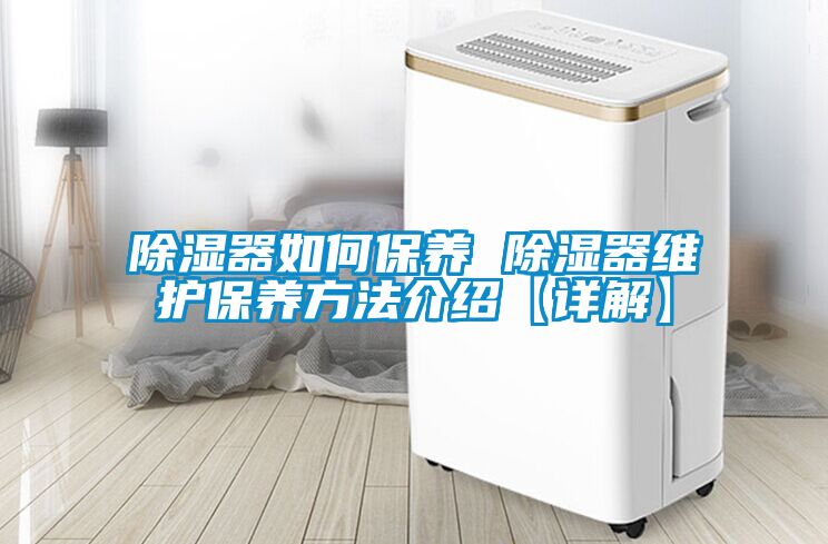 除濕器如何保養 除濕器維護保養方法介紹【詳解】